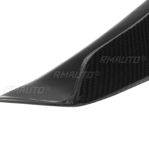 Divisores de Parachoques Delanteros de Fibra de Carbono Real E46 para BMW Serie 3 E46 M3 Coupé 1999-2006, Alerones Decorativos para Parachoques - Product Image 5