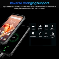 Smartphone Blackview BV5300 Plus de haute qualité, original, 8 Go + 128 Go, 6,1 pouces, étanche, téléphone mobile Android 13, NFC, double SIM, 4G