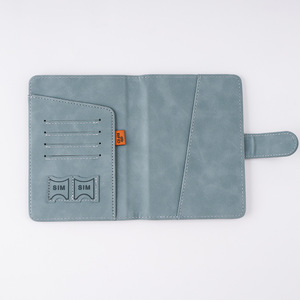 Nuovo elegante comodo e colorato moderno in pelle sintetica con etichetta per i bagagli per viaggi d'affari portafoglio <span class=keywords><strong>passaporto</strong></span> RFID - Product Image 4