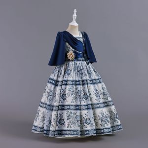 Abito da cerimonia da ragazza frac da sposa per festa di <span class=keywords><strong>compleanno</strong></span> ragazza abito da principessa elegante abito da sera - Product Image 5