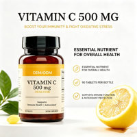 Comprimés de Vitamine C Haute Concentration Antioxydant Soutien Immunitaire Santé de la Peau Soutien du Collagène Complément Alimentaire pour Adultes