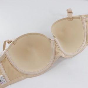 Ladymate ODM/OEM Sujetador Sin Tirantes <span class=keywords><strong>Con</strong></span> Para Mujer <span class=keywords><strong>fascia</strong></span> in Silicone da donna reggiseno <span class=keywords><strong>Con</strong></span> <span class=keywords><strong>ferretto</strong></span> reggiseno grande Push up reggiseno senza spalline - Product Image 5