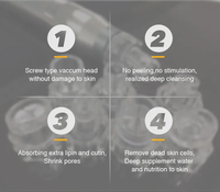 Appareil de dermabrasion à jet d'eau 2 en 1, peeling, oxygénation de la peau, brosse multifonctionnelle pour éliminer les points noirs et nettoyer la peau