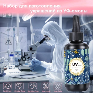 Bán Buôn Osbang Cao Trong Suốt UV Nhựa Kit Với Ánh Sáng 100G Pha Lê Rõ Ràng Cứng Nhựa UV Keo Đối Với Trang Sức Làm DIY Nghệ Thuật Thủ Công - Product Image 6