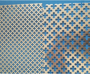 Cloverleaf Aluminum Perforated Metal Sheets (Plain Weave) for Radiator Covers-<b>Welding</b> Cutting & Bending Services - Product Image 4