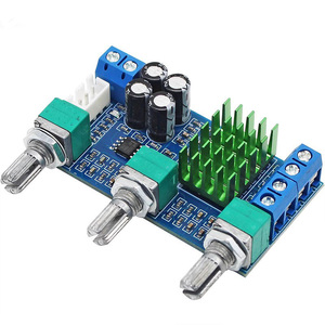 บอร์ดเครื่องขยายเสียงดิจิตอล TPA3116D2 2*80W, บอร์ดปรับเสียงเบสและเสียงแหลมบนบอร์ด <span class=keywords><strong>NE5532</strong></span>แอมป์ - Product Image 1