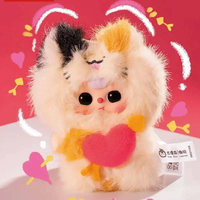 Juguete de peluche de PVC de la serie Baby Three Cupid, caja sorpresa, linda mini muñeca, colgante para mochila, llavero exquisito, regalo misterioso