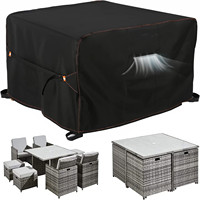 Werkswasserdicht 420D/600D Oxford Stoff Outdoor 10000 Wasserdruck Möbelbezüge Planen schutztisch Sofadecke