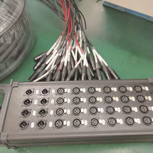 Caja de cableado de audio de 32 canales para escenario, cable multicore XLR de 50 m para presentaciones en vivo - Product Image 4