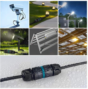 DREAM START M25防水ケーブルコネクタIP68 TUV外部電気接続スリーブ5ピンガーデンと地下ケーブル - Product Image 4