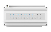 Kotak Plastik DIN Rail, Casing Instrumen Elektronik ABS, Casing Modul PCB untuk Pengontrol PLC, Sablon & Potongan Khusus