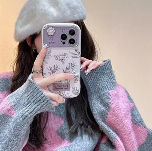 Ins tagram schizzo coreano rosa camelia di montagna fonecase forifone15 14 13 12 <span class=keywords><strong>11</strong></span> plus/pro/promax - Product Image 3