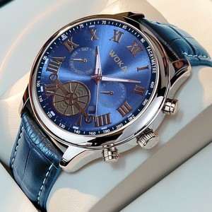 Reloj <span class=keywords><strong>de</strong></span> Pulsera <span class=keywords><strong>de</strong></span> Cuarzo <span class=keywords><strong>de</strong></span> <span class=keywords><strong>Lujo</strong></span> al por Mayor para <span class=keywords><strong>Hombre</strong></span> con Correa <span class=keywords><strong>de</strong></span> Cuero, Marca <span class=keywords><strong>de</strong></span> Prestigio, Casual, Deportivo y <span class=keywords><strong>de</strong></span> Negocios, Analógico, Relogio Masculino - Product Image 1