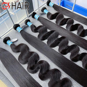 Extensiones de cabello humano 100% tejido recto indio barato súper largo 32-40 pulgadas paquete brasileño de visón en Color 1B - Product Image 2