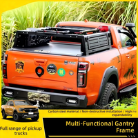 Barres de toit universelles en acier noir pour pick-up Jeep Gladiator Ford Ranger Toyota Hilux GWM Poer Anti-Rolling Roll Bar