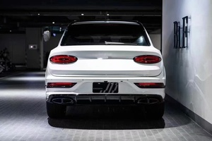 Kit de Carrocería de Fibra de Carbono Seca para <span class=keywords><strong>Bentley</strong></span> <span class=keywords><strong>Bentayga</strong></span>, Estilo V8S, Difusor Delantero, Alerón, Faldones Laterales - Product Image 5