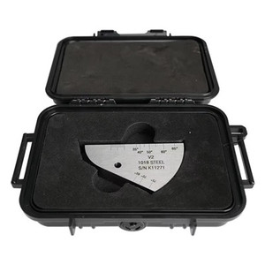 Xtester- IIW2(V2) บล็อกสอบเทียบอัลตราโซนิกมาตรฐาน บล็อกทดสอบ ความหนาเสริม 12.5/20/25 มม. เหล็กกล้าคาร์บอน เส้นผ่านศูนย์กลางรู 1.5/5 มม. - Product Image 4