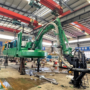 Excavator Amfibi untuk Pengerukan Sungai dan Pemeliharaan Jalur Air dengan Sistem Pengerukan Hisap - Product Image 1