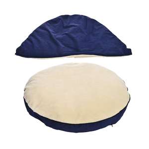 Hot Sell Low Moq Stock Pet Supplies Günstige Gemütliche Pet Cave Bett Abnehmbare Cave Hood Plüsch Gefüllte Hunde bett - Product Image 5