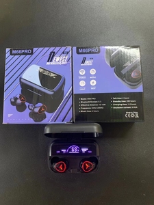 <span class=keywords><strong>Écouteurs</strong></span> M66 Pro, <span class=keywords><strong>écouteurs</strong></span> sans fil 800 mAh, casque stéréo basse, affichage numérique LED, <span class=keywords><strong>écouteurs</strong></span> avec batterie externe - Product Image 2