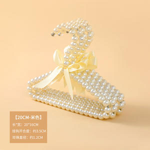 Новинка, модные красочные пластиковые металлические мини-бусины 20 см с жемчугом, кошка, домашняя одежда, вешалка для собак, детей - Product Image 5