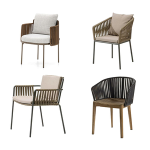 <span class=keywords><strong>Muebles</strong></span> de <span class=keywords><strong>Terraza</strong></span> de <span class=keywords><strong>Aluminio</strong></span> y Cuerda para Exteriores, Resistentes al Agua, Personalizados al por Mayor para Jardín, Hotel y Restaurante, Mesas y Sillas para Exteriores - Product Image 1