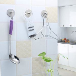 Crochets muraux adhésifs robustes et écologiques en acier inoxydable, étanches, pour peignoirs et serviettes, pour vêtements - Multi-usages - Product Image 6