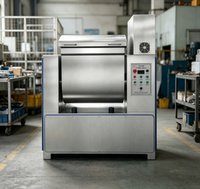 Équipement complet de mélange pour boulangerie, mélangeur horizontal pour pâte et crème, pour ligne de production de biscuits, gaufrettes et autres produits de boulangerie