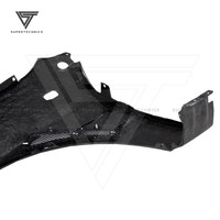 Guardabarros delantero de fibra de carbono forjado estilo Vent para Mitsubishi Lancer Evolution Evo 7-9 2001-2007