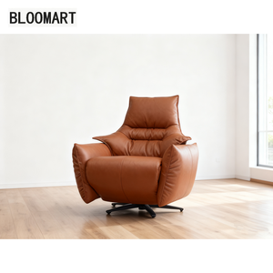 Sillón Reclinable de Cuero de Diseño Novedoso, Giratorio, de Gravedad Cero, Modelo B04, Sillón Reclinable Lazyboy - Product Image 6