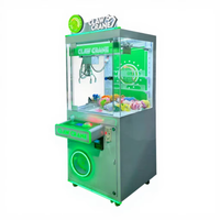 Machine à griffes à monnayeur de qualité commerciale, à LED néon, sur le thème de l'espace, pour jeux d'arcade, à fort potentiel de profit, grande taille, avec prix en peluches