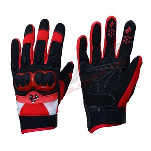 Gants de moto en cuir imperméables respirants à doigts entiers pour la course, la conduite, le motocross, avec écran tactile - Product Image 6