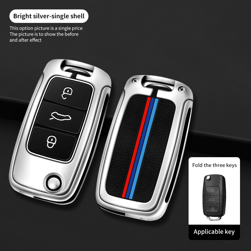 Bright silver single case