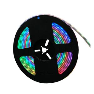 ไฟ LED แบบเส้น WS2812B RGB DC5V SMD5050 ยาว 5 เมตร 60 ดวง 30 หลอด LED 2812 IC RGB สีสันสดใส พร้อมชุดอุปกรณ์ครบชุด  อะแดปเตอร์  ตัวควบคุมแบบถอดได้ - Product Image 2