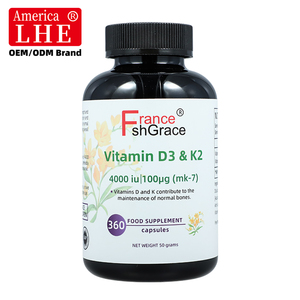 Capsules de Vitamine D3 et K2 Shecome Haute Puissance : Favorisent l'Absorption du Calcium – Complément Alimentaire pour Adultes - Product Image 2