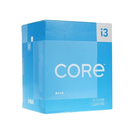 Good Price CPU Processor I3 13100 13th Generation 4 Core 8 Threads Desktop Processor for Computer