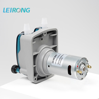 Pompe péristaltique micro-moteur DC LeiRong LP1500 pour la circulation d'aquarium, machine de remplissage de boissons, échantillonneur de qualité de l'eau OEM