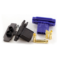 Connecteur d'alimentation banane Amass EC5E mâle/femelle pour PCB, borne de batterie RC, 15A 500V, en cuivre plaqué or, à souder