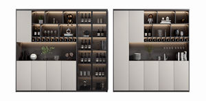 Solid Wood Modern <b>Sideboard</b> Customizable Modular Eco-Friendly <b>Storage</b> Furniture for Home Bar Dining Rooms Free Design Service - Product Image 6