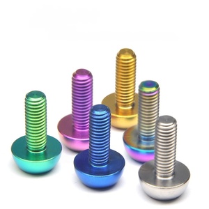 Titanium Disc Brake Rotor Screws, Suitable for Honda Parts Modification, M6*17 Brake Pad Titanium Screws,Accesorios Para Moto - Product Image 4