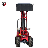 Mini-chargeuse frontale H180 CE EPA Euro5 avec moteur Yanmar, boîte de vitesses, charge nominale de 600 kg, capacité de la benne de 0,45 m³ pour utilisation agricole