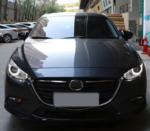 Accesorios para <span class=keywords><strong>Mazda</strong></span> <span class=keywords><strong>3</strong></span> Axela 2017-2019, Conjunto de Faros Delanteros LED Automotrices de 100 W, Actualización de Lente de Proyector Bifocal Dinámico de Alta Configuración - Product Image 6