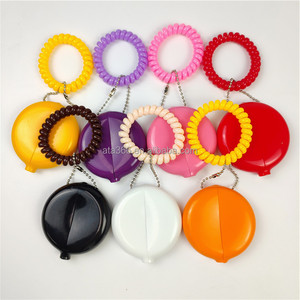3 Trống Cao Su Đồng Xu Pouch Ví Keychain Tùy Chỉnh Nhỏ PVC Đồng Xu Ví Key Ring Mini Kích Thước Vòng Silicone Trẻ Em Đồng Xu Trường Hợp Keychain - Product Image 1