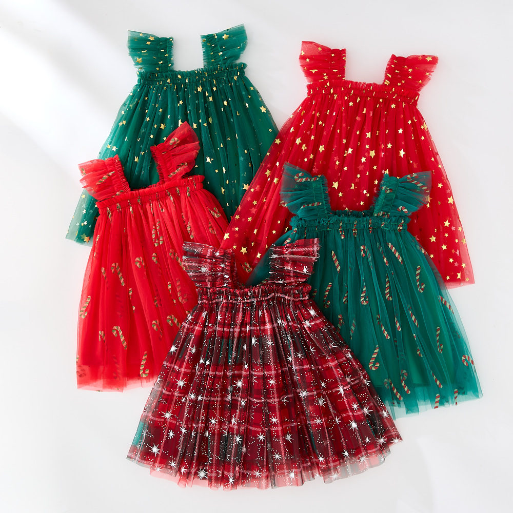Vestidos De Navidad Para Mujer Moda Otoño E Invierno Manga Larga Navidad Impreso Cuello Redondo Vestidos Largos Odeerbi Odb198541