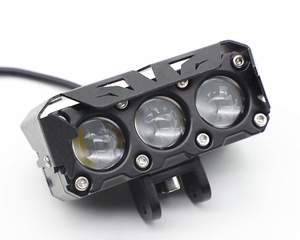 Feux avant à LED, feux de jour, projecteur haute luminosité pour moto tout-terrain, feux LED blancs <span class=keywords><strong>et</strong></span> jaunes clignotants pour voiture - Product Image 1