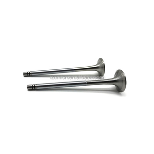 Soupape d'admission IZUMI 6610-41-4110, soupape d'échappement 6610-41-4210, soupape de moteur adaptée au moteur NH220 4Cr10Si2Mo 21-4N+40Cr Chrome - Product Image 2