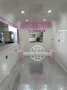 Remolque de Comida Móvil Prefabricado Portátil con Ducha para Uso en Parques, Ecológico y Duradero, en Venta, para Helados y Comida Rápida - Product Image 2