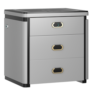 طاولة سرير متعددة الوظائف مع خزانة مخفية للتخزين السري - Product Image 4