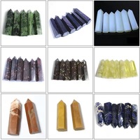 Vente en gros de divers baguettes de cristal naturelles, Points de Quartz Rose clair pour la décoration de la maison
