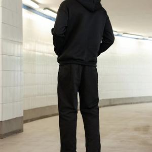 Conjunto Deportivo Informal de Otoño, 2 Piezas, Pantalones Deportivos Anchos Transpirables con Estampado Digital Personalizado para Hombre - Product Image 2